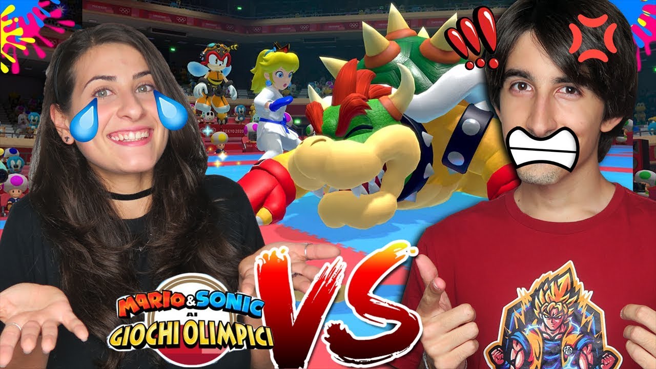 GIOSEPH si ARRENDE e non VUOLE più GIOCARE! 😂 Mario e Sonic Ai Giochi Olimpici ITA By FrancyDreams