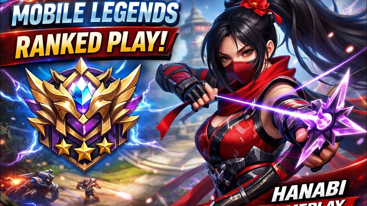 Mobile Legends Ranked Match | Hanabi Carry Gameplay 😯