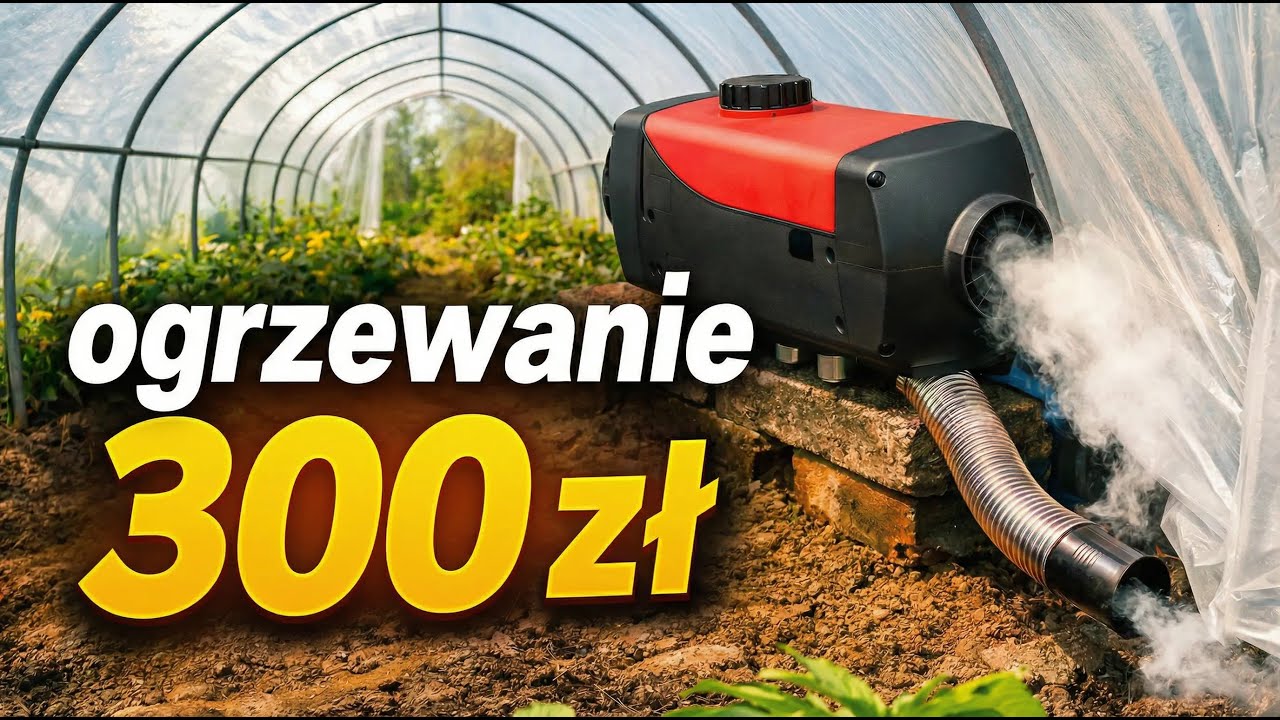 Najprostsze ogrzewanie tunelu, które sam bym wybrał