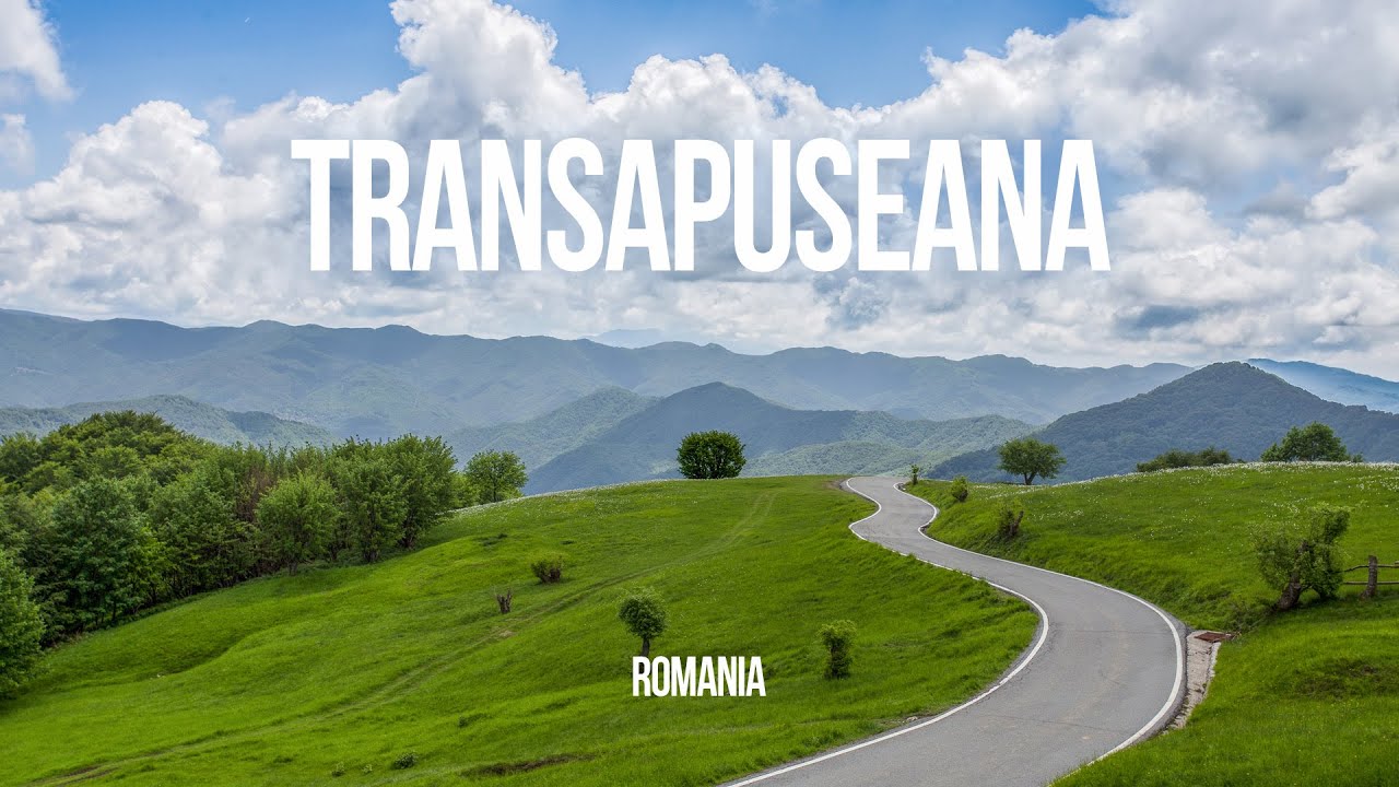 TransApuseana, a newly paved road that traverses the Apuseni Mountains - Romania