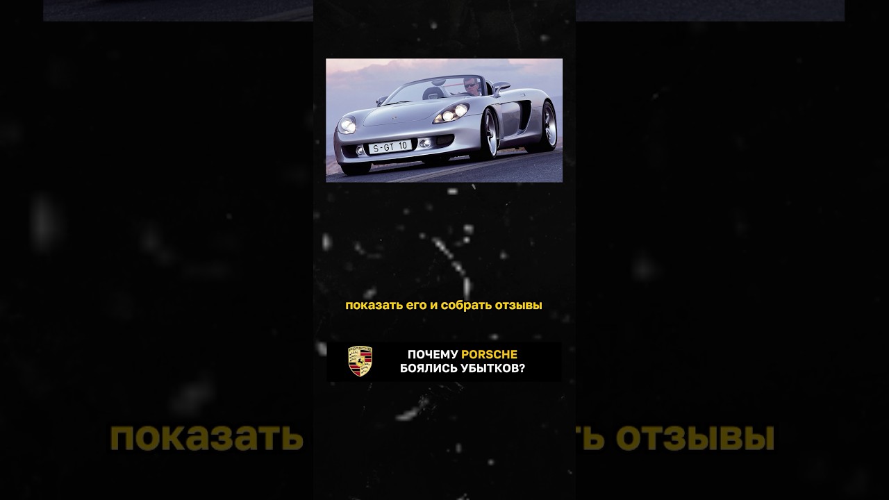 Почему Porsche боялись убытков?