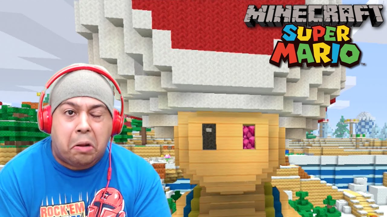 SUPER MARIO MINECRAFT? I'LL TRY THIS SH#T! [MINECRAFT: SUPER MARIO EDITION]