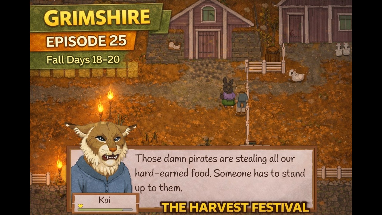 Grimshire: The Harvest Festival but everyone is worried... Episode 25