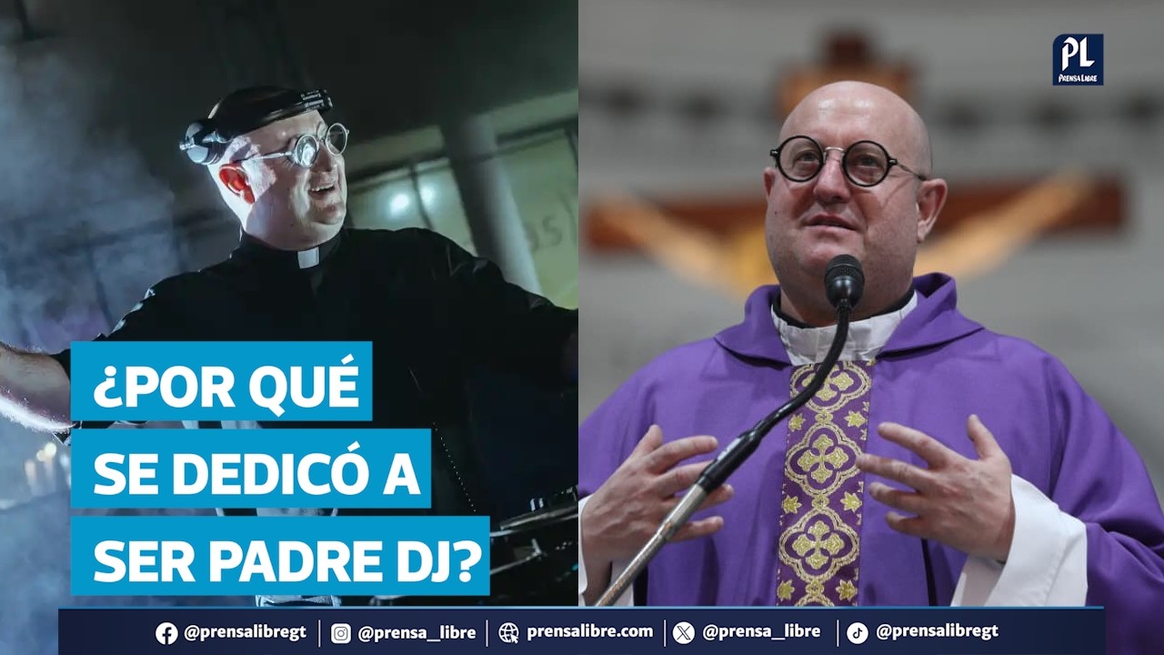 Padre Guilherme, el cura DJ, revela en Guatemala por qué se dedicó a la música electrónica