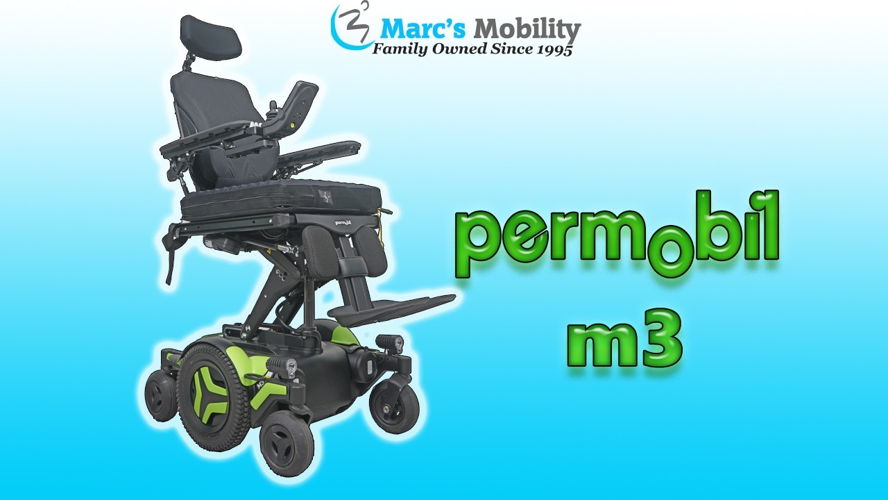 Permobil M3 in Lime Green with ALL Functions - Review # 8680