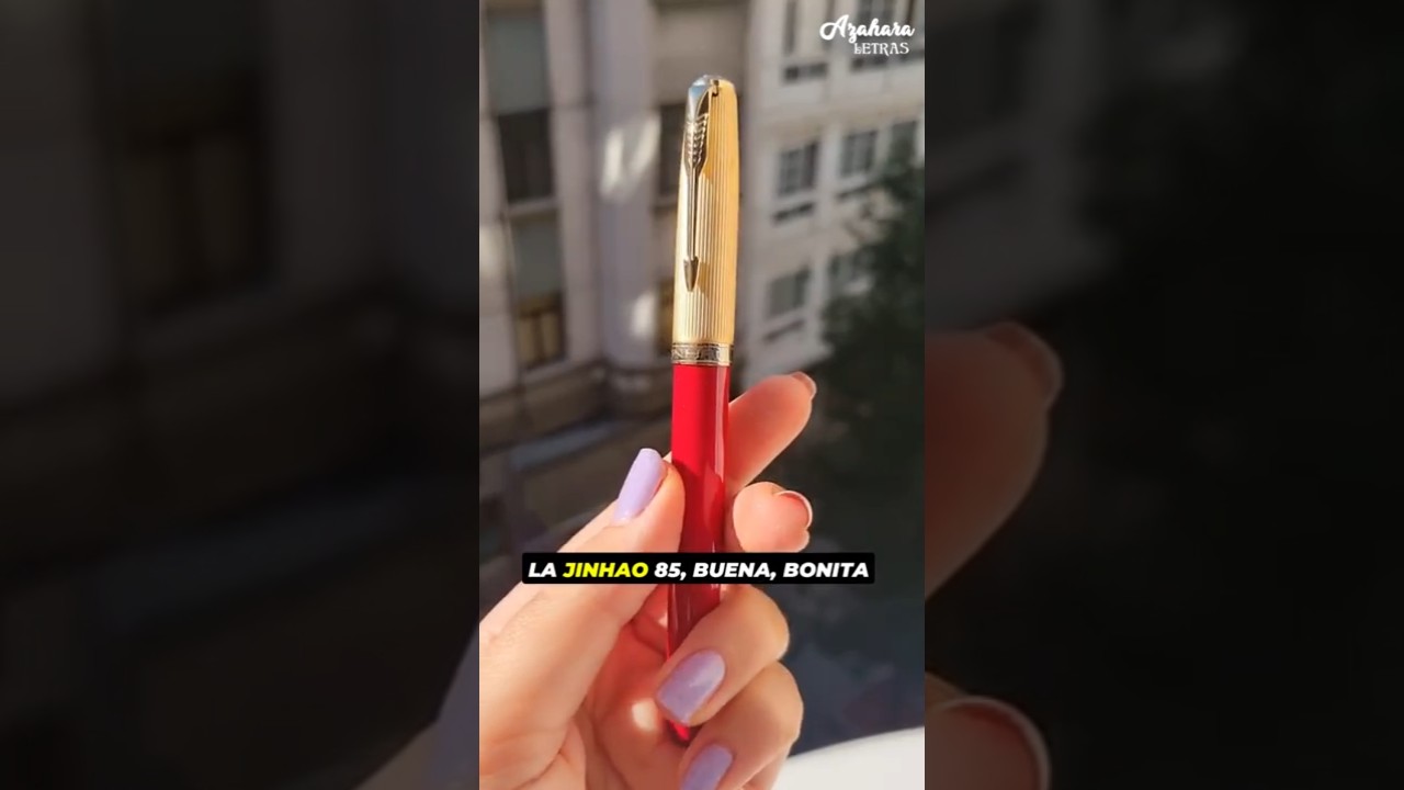 🖋️  Pluma Jinhao 85: BUENA, BONITA y BARATA: Pluma de 10€ que escribe como de 50€