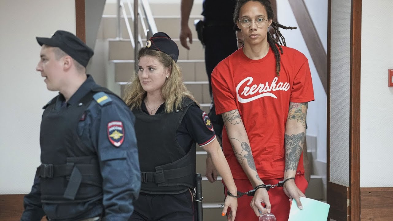 Brittney Griner pleads guilty at her drug trial in Russia