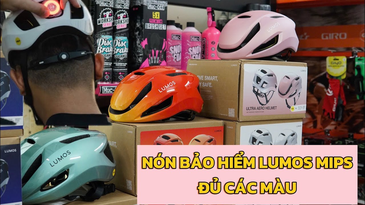69BIKESHOP | Đập hộp nón bảo hiểm LUMUS ULTRA AERO | Nón Mips xịn sò