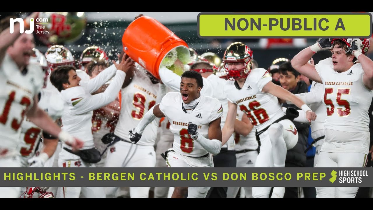 Bergen Catholic defeats Don Bosco Prep for 2022 NJSIAA Non-Public A football championship