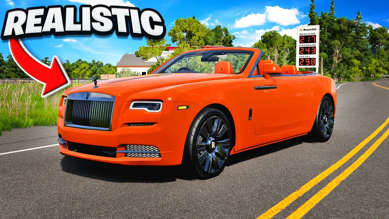 Я попробовал РЕАЛИСТИЧНОЕ вождение в BeamNG Drive