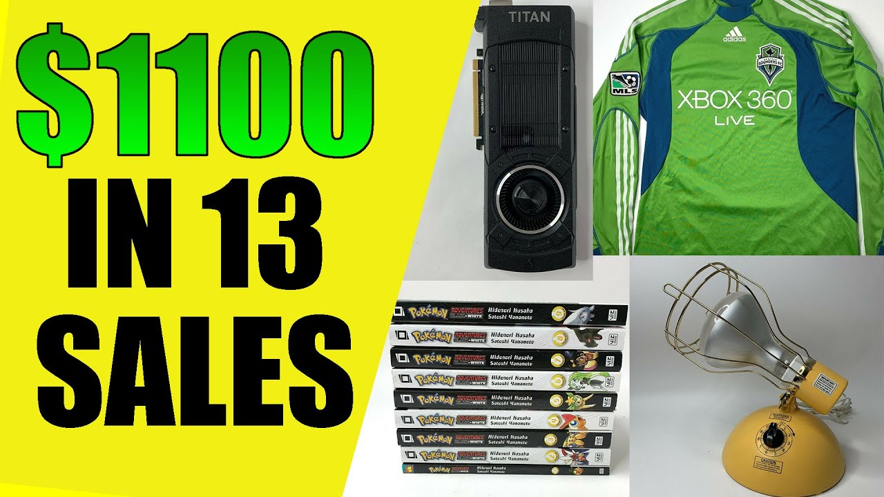 These 13 Thrifted Items SOLD On Ebay For $1100 - What Sold September 2020