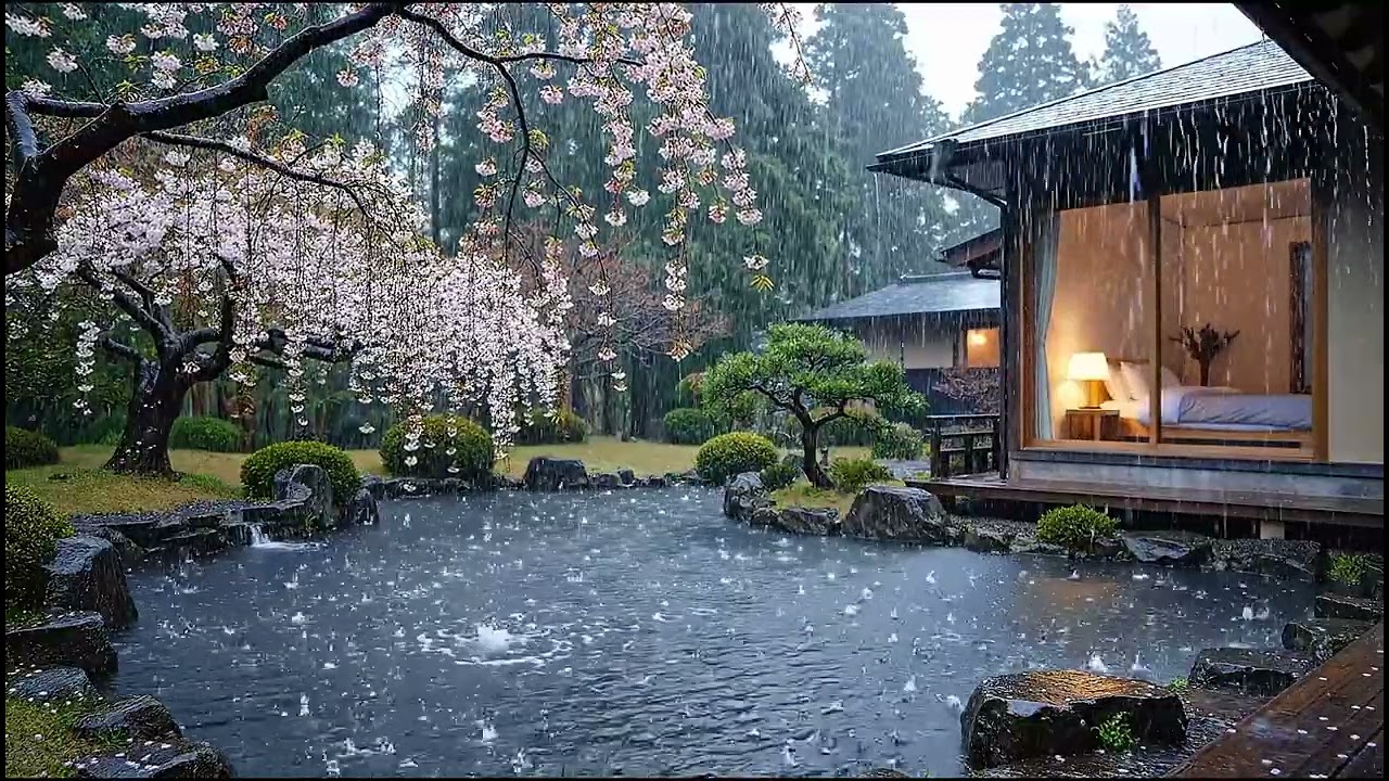 Relaxing Rain Sounds for Deep Sleep | Soft Rain to Calm Your Soul