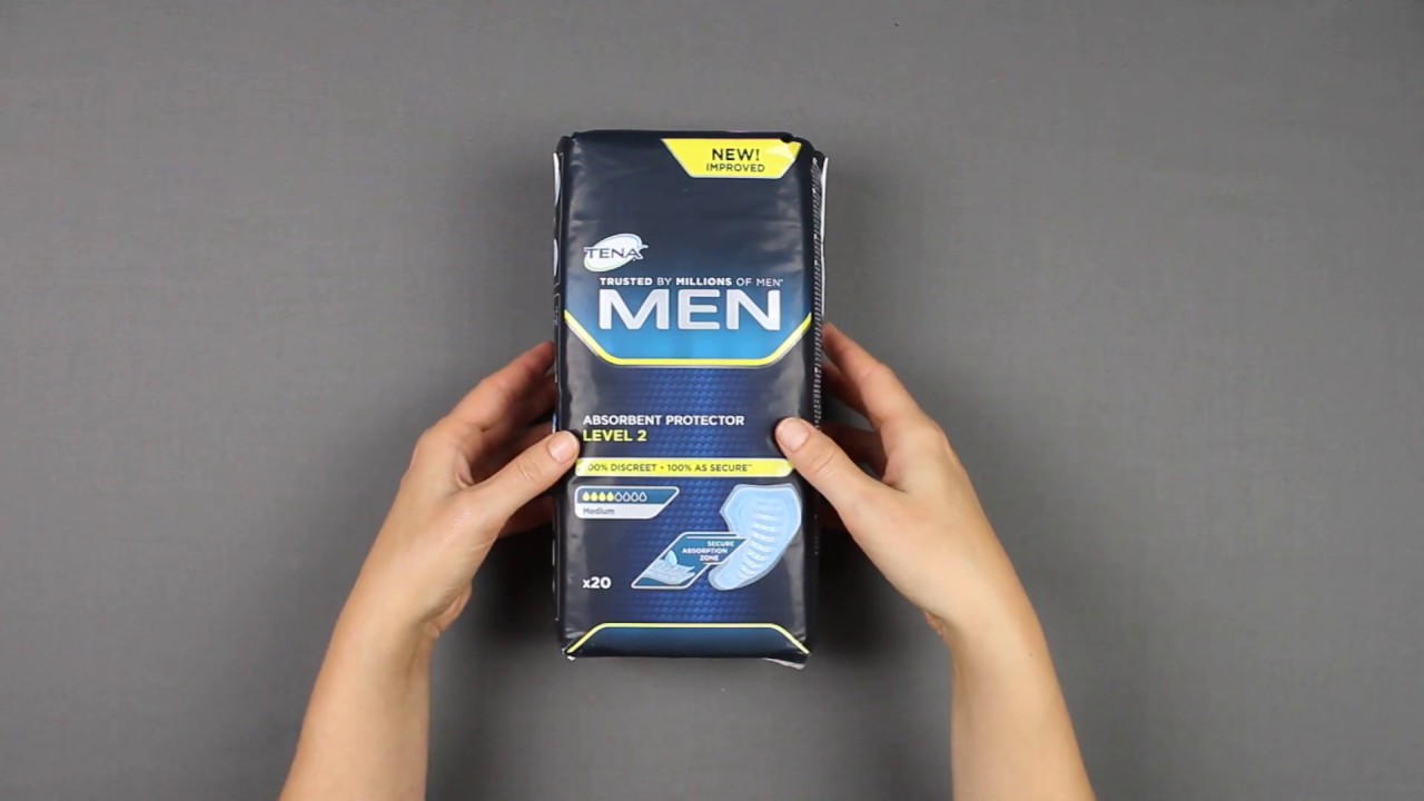 Tena Men Level 2 - Ausgepackt