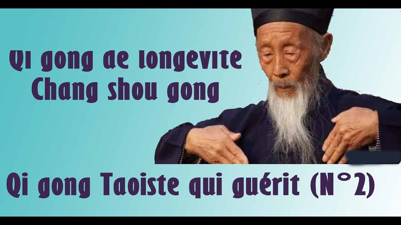 Qi gong taoïste qui guérit, Qi gong de longévité Chang shou gong enseigné par un taoïste centenaire.