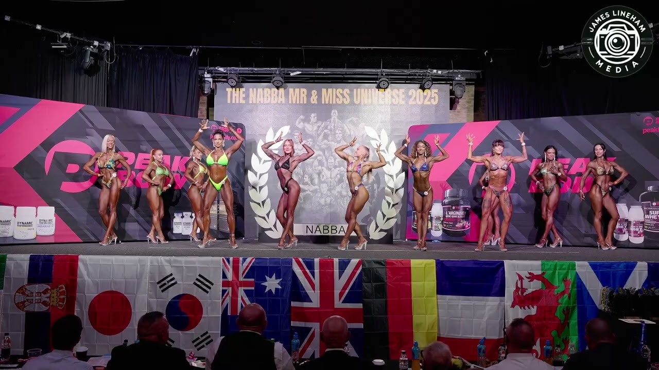 Toned Figure Comparisons | NABBA Mr & Miss Universe 2025 – Grace, Strength & Glamour on Stage ✨👑