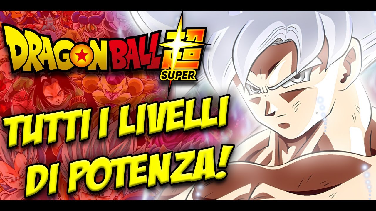TUTTI i LIVELLI DI COMBATTIMENTO di DRAGONBALL SUPER!