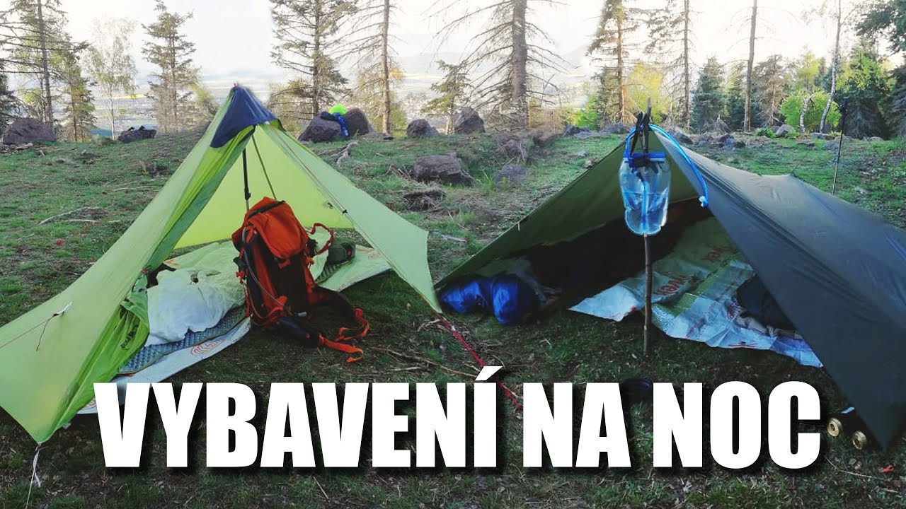 VANDR V KRUŠNÝCH HORÁCH | VYBAVENÍ NA NOC