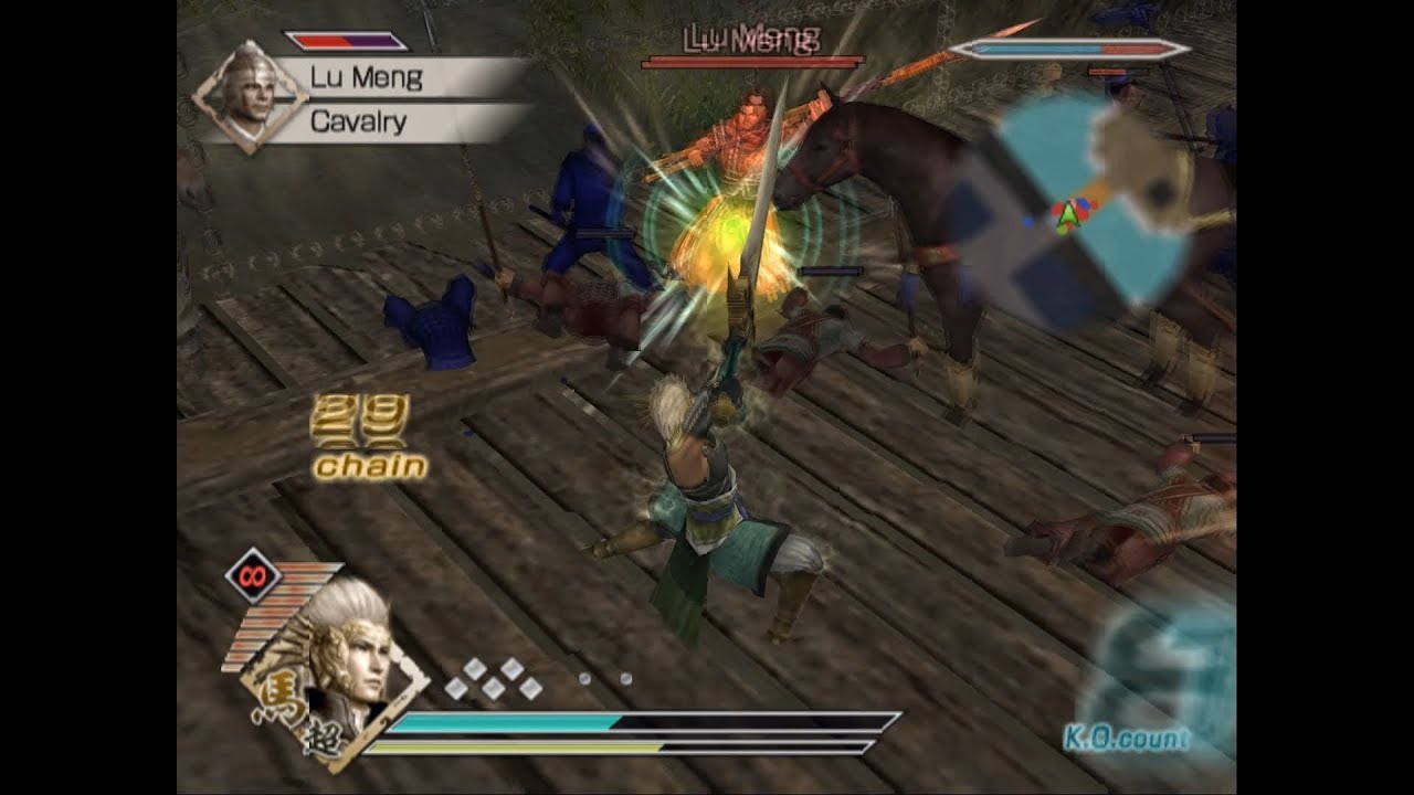 Dynasty Warriors 6 Special - Ma Chao Musou Mode - Chaos Difficulty - Battle of Jing Province