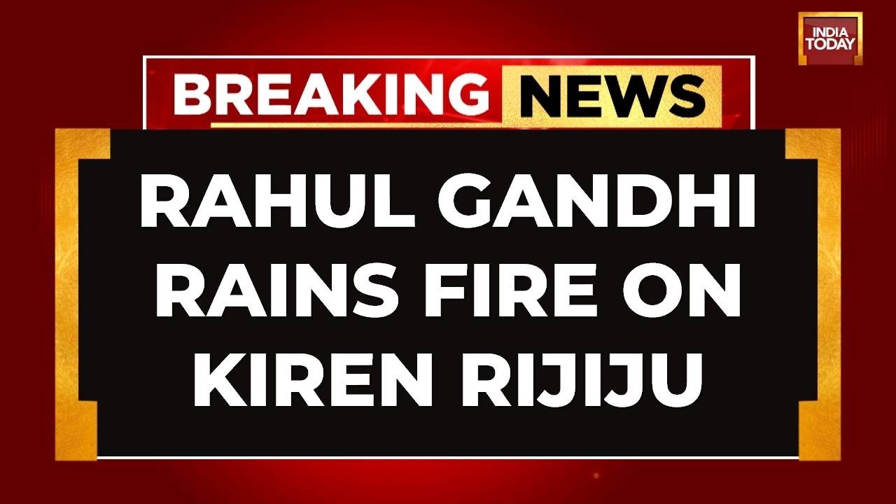 'Empty-Headed People Are Threat To Nation': Rahul Gandhi Slams Kiren Rijiju | Delhi Student Protest
