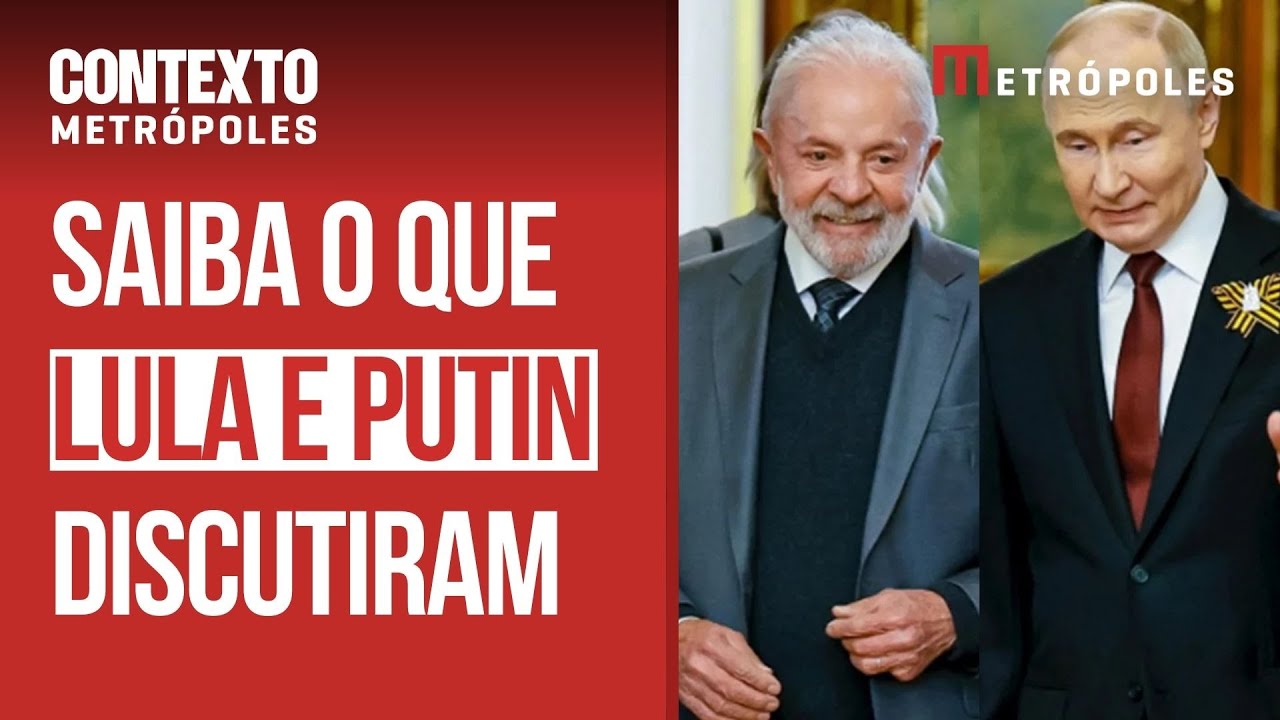 Lula conversa com Putin sobre situação na Venezuela