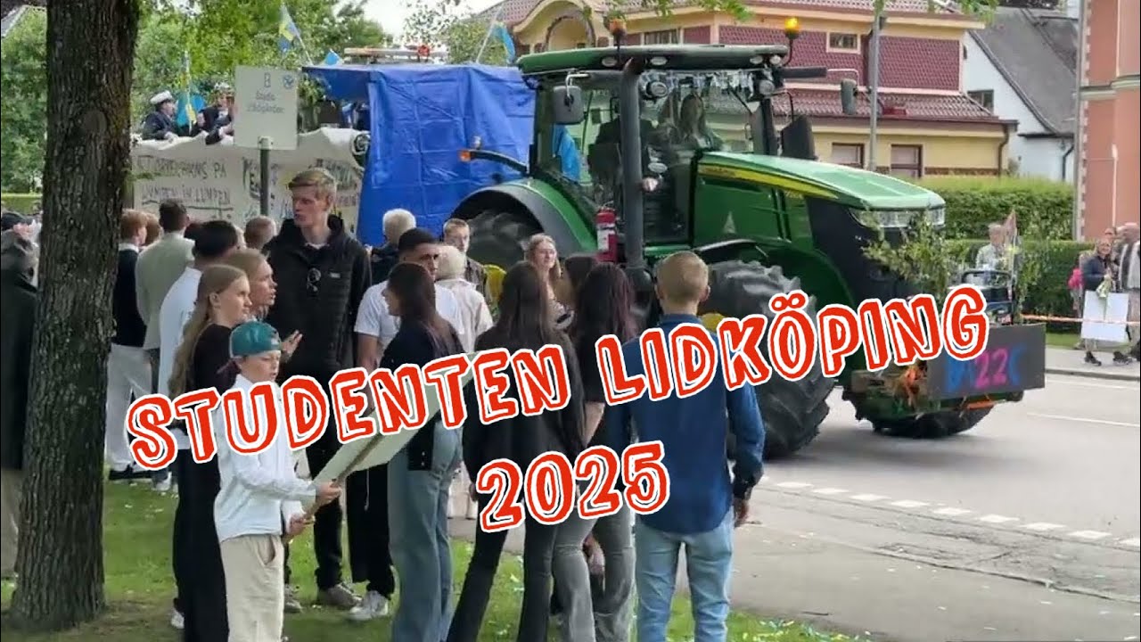 Studenten Lidköping - kortege fordon 2025