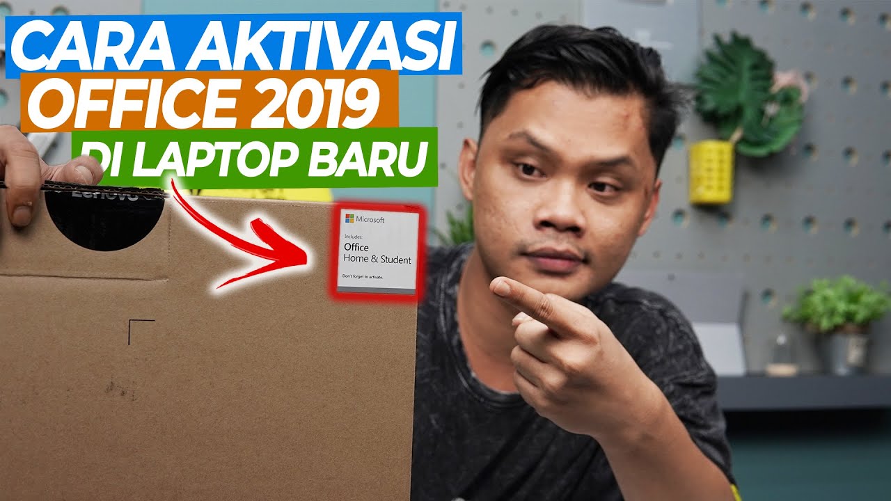 Laptop Baru ? Ini Cara Mudah Aktivasi Office Home & Student (OHS) 2019..