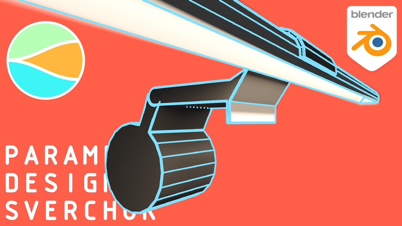 Parametric Lamp Design with Sverchok - Blender Procedural Tutorial