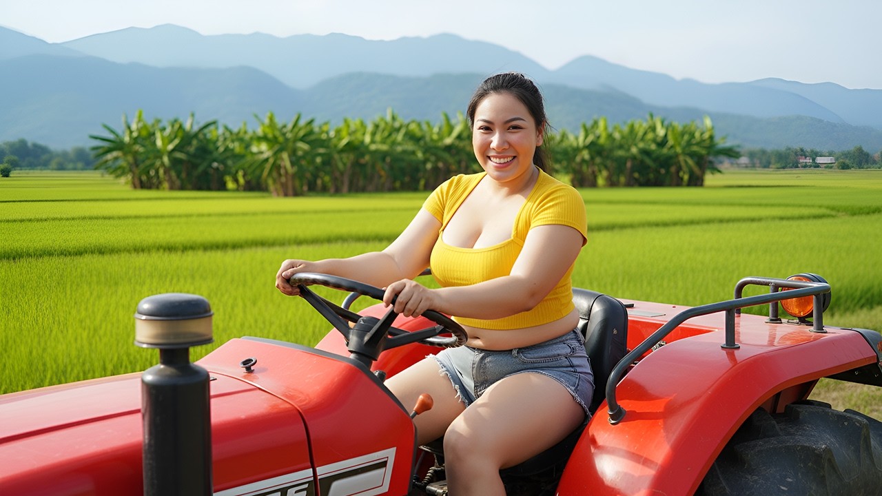 Genius Girl Restores Kubota Tractor Engine &mdash; Full Agricultural Machine Revival!