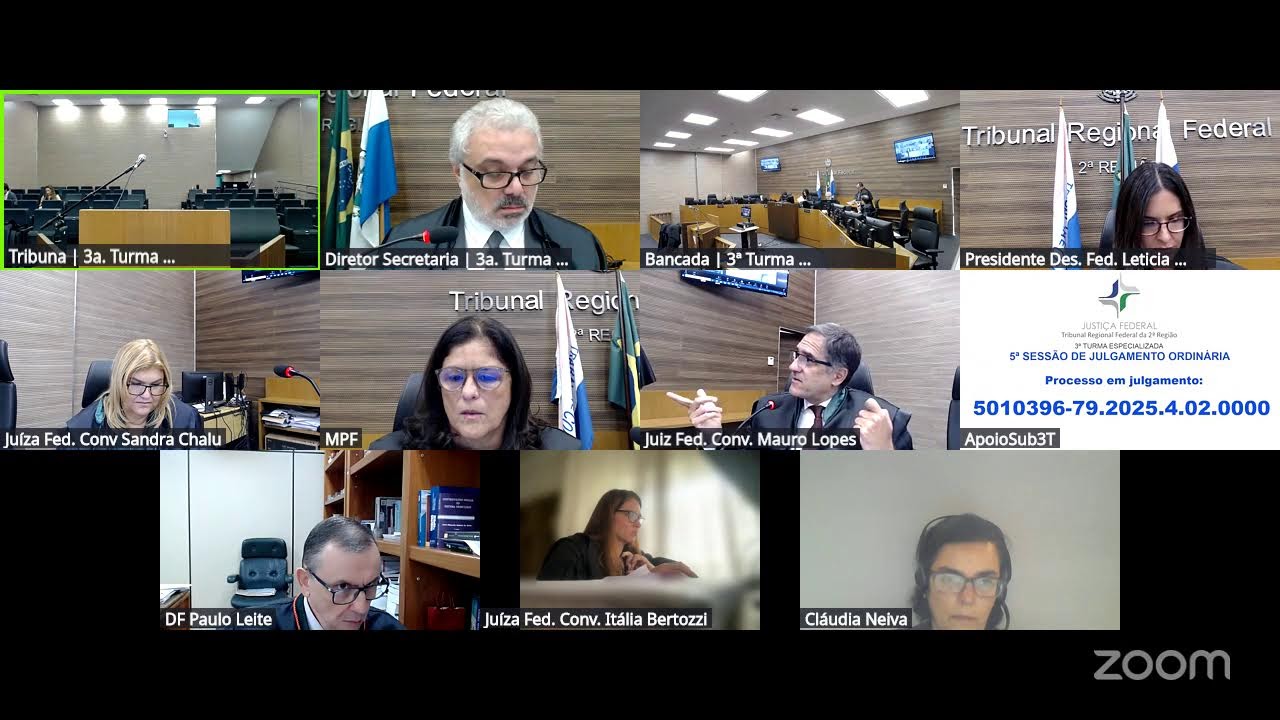 5ª Sessão de Julgamento Ordinária – 03/03/2026 - 3a. Turma Especializada