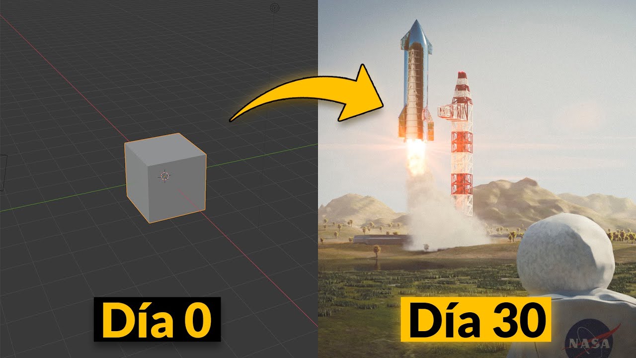 🔥¿Aprender BLENDER en solo 30 DÍAS? SE PUEDE.