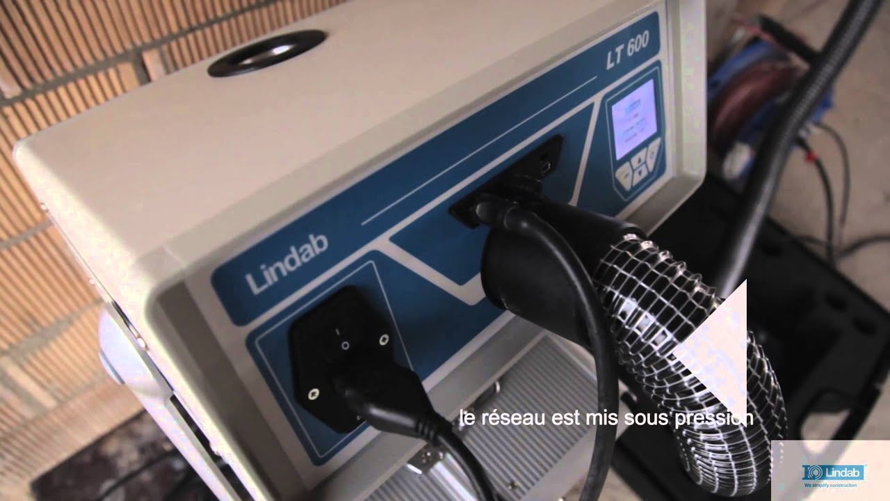 Testeur etancheite LT600 Lindab