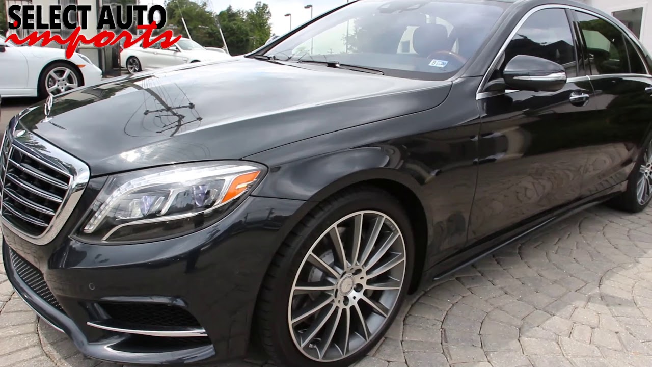 2015 Mercedes-Benz S550 4Matic AMG Sport PKG, Magnetite Black, Select Auto Imports in Alex VA #20218