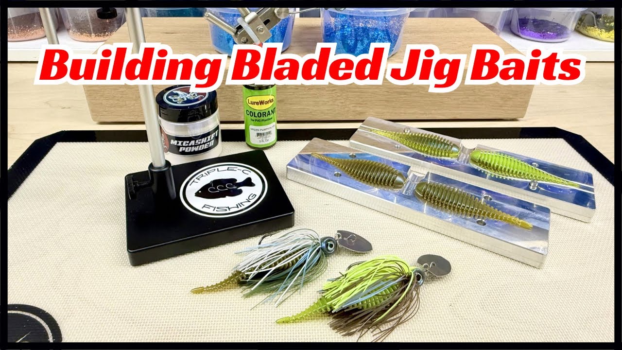 Полная сборка джиг-приманки с лезвием.