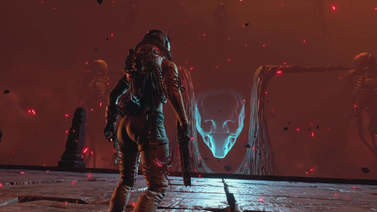 PS5 - Returnal - Biome 3 Nemesis boss fight with Electropylon Driver - no astro