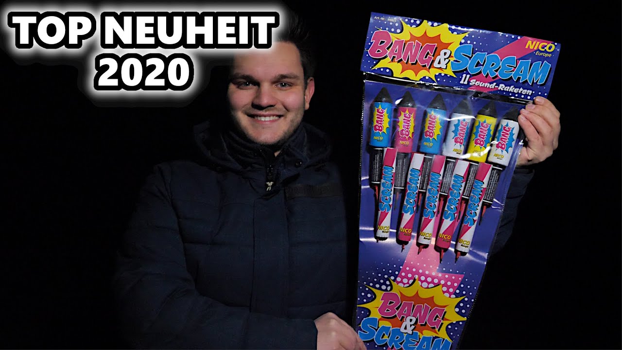 Nico BANG & SCREAM Raketen Neuheit 2020 [𝟰𝗞] | JJFireworks