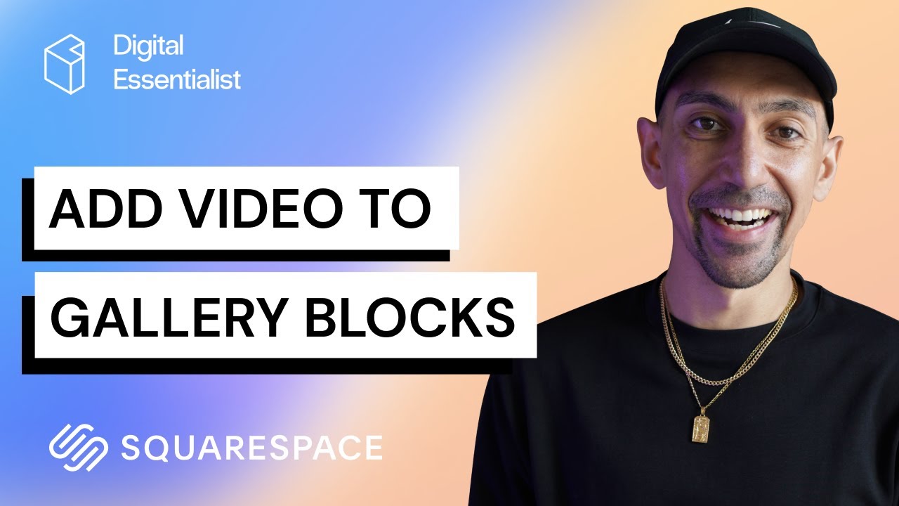 Squarespace How to Add Video + Photo to a Gallery Block