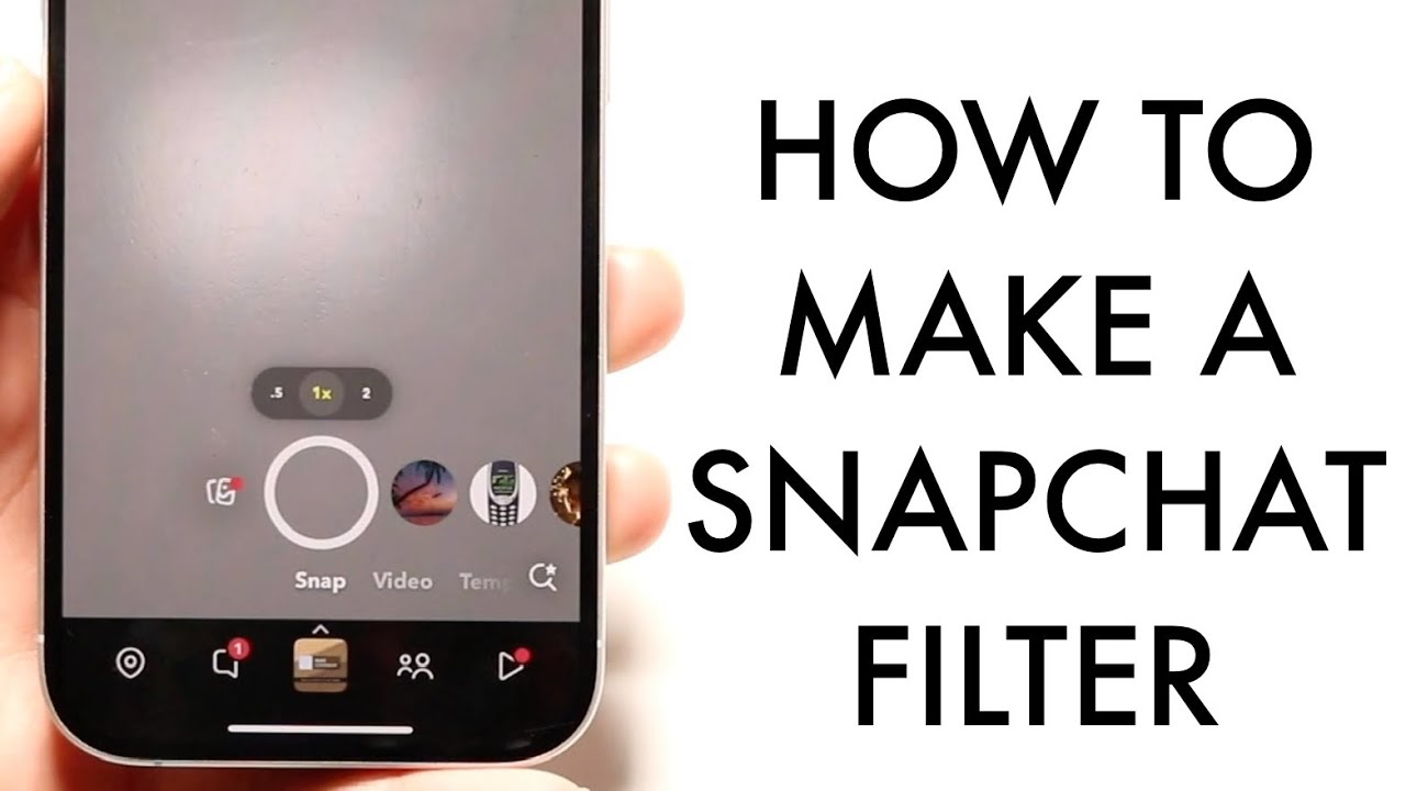Как сделать фильтр для Snapchat! (2025)
