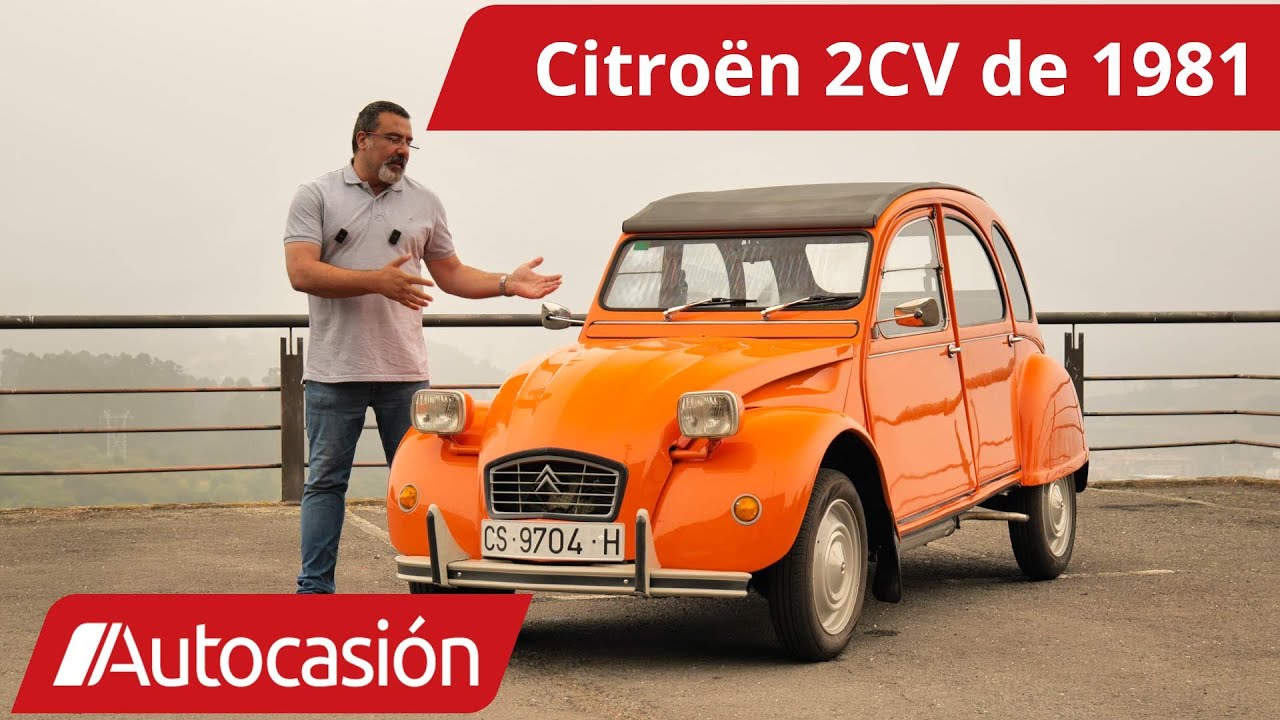 Citroën 2CV6 de 1981 | Coches CLÁSICOS | Review en español | #Autocasión