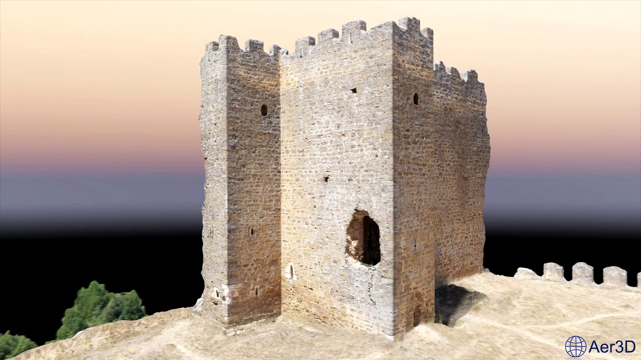 Castillo de Cea Aer3D
