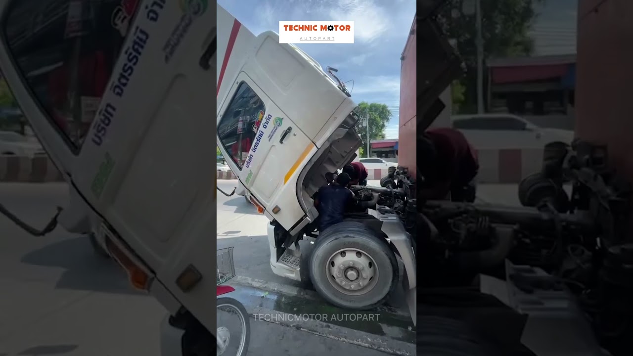 งานเปลี่ยนหม้อน้ำรถสิบล้อ HINO MEGA JO5 ‼️🚛   EP.1 TNM พามาดูการถอดหม้อน้ำออกจากตัวรถบรรทุก ‼️