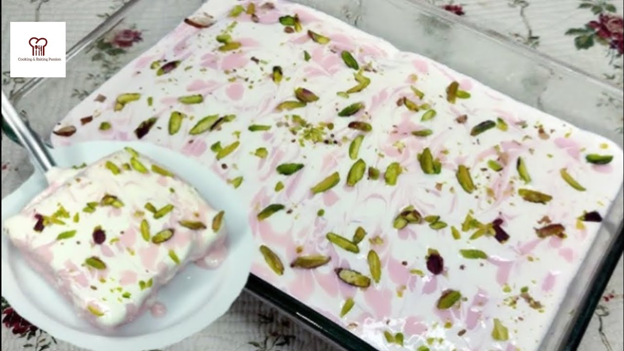 Arabian Dessert Recipe By Cooking And Baking Passion || Ramadan Special Dessert Recipe 