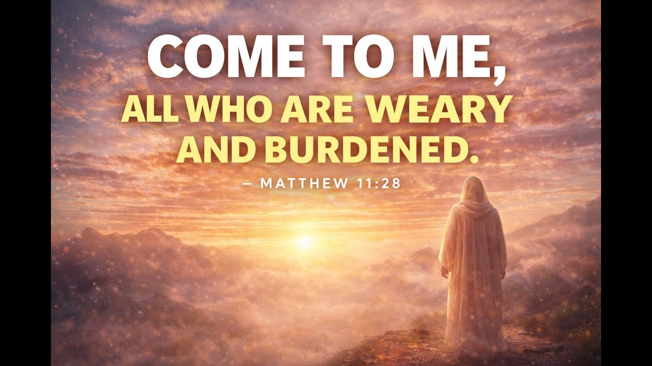 Come to Me, All Who Are Weary and Burdened | Matthew 11:28