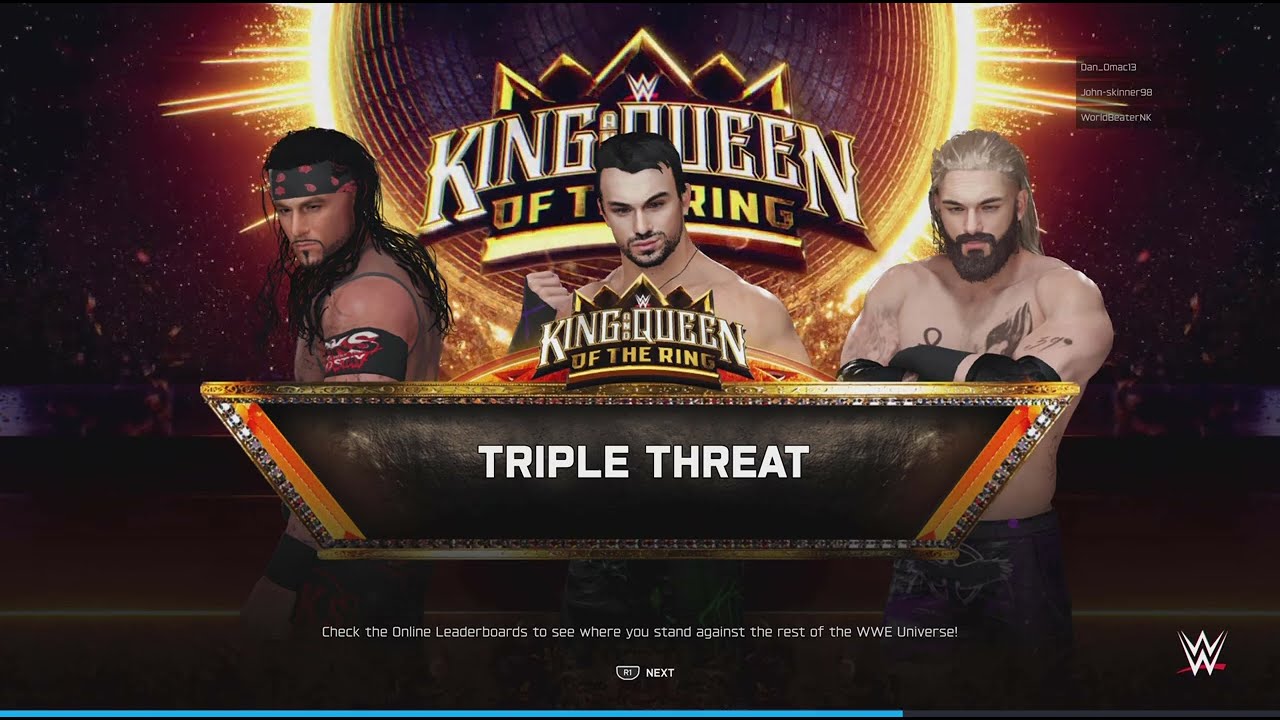 #WWE2K25 - Rapture v Skinner v Nick K. | Dark Match