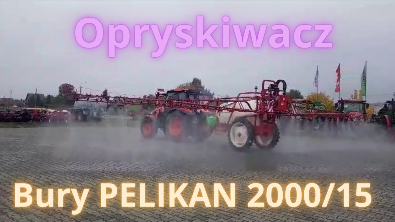 Opryskiwacz Bury Pelikan 2000/15
