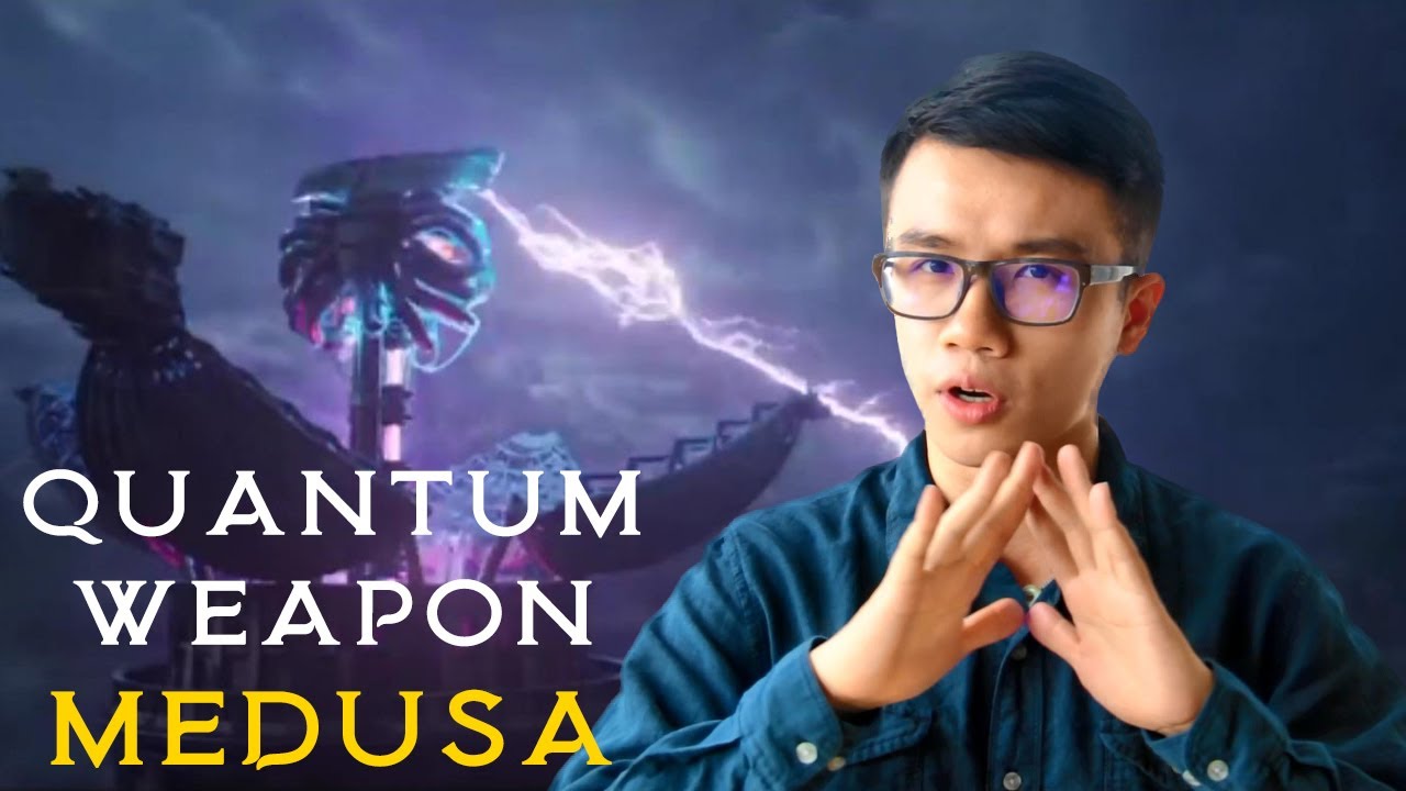 What is high energy quantum weapon MEDUSA in Mortal Engines?
