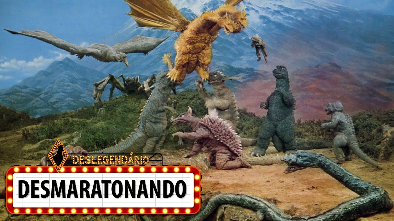 Desmaratonando Godzilla #9 – O Despertar dos monstros | Guerra dos monstros!