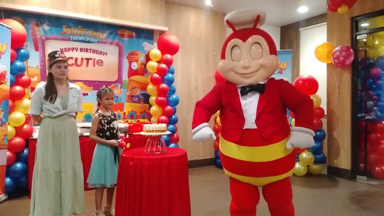 JOLLIBEE CASUNTINGAN CUTIEEEEEE BIRTHDAY
