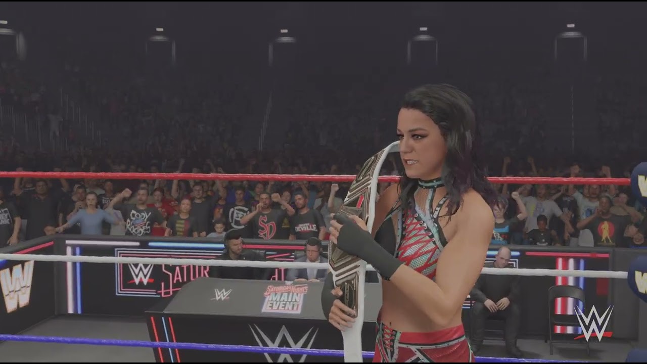 WWE 2K25_ BayLeY vs VaLHaLLa , Championship  !!!