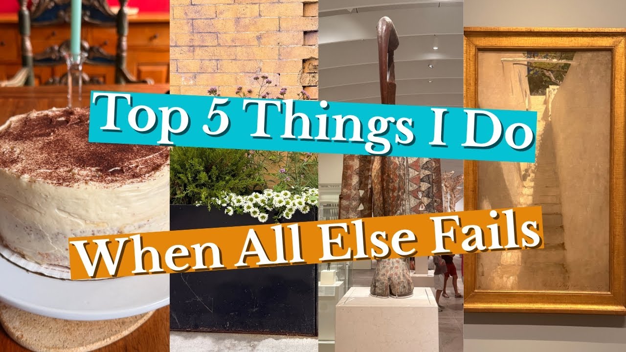 Top 5 Things I do When I Don't Want to Do the Work