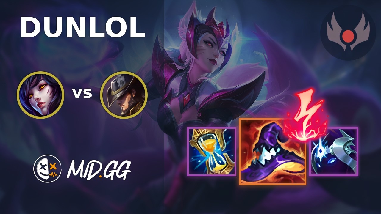 MID.GG: [ dunlol ] Ahri MID vs Twisted Fate | NA GRANDMASTER | LOL Season 2026